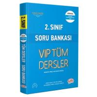 Editör Yayınları 2. Sınıf Vıp Tüm Dersler Soru Bankası Mavi Kitap