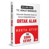 Editör Yayınları 2025 Adalet Bakanlığı GYS-ÜDS Ortak Alan Nokta Atışı Soru-Cevap
