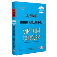 Editör Yayınları 3. Sınıf Vıp Tüm Dersler Konu Anlatımlı Mavi Kitap