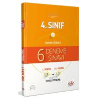 Editör Yayınları 4. Sınıf 6 (3+3) Deneme Sınavı Fasiküllü