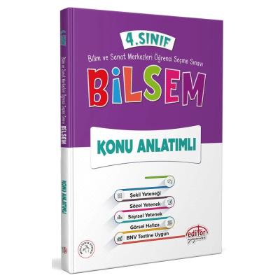 Editör Yayınları 4. Sınıf Bilsem Konu Anlatımlı