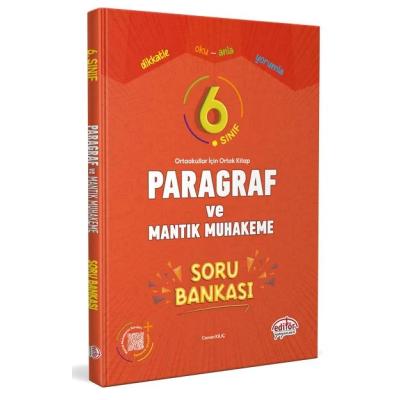 Editör Yayınları 6. Sınıf Paragraf Ve Mantık Muhakeme Soru Bankası