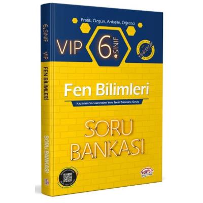 Editör Yayınları 6. Sınıf Vıp Fen Bilimleri Soru Bankası