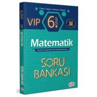 Editör Yayınları 6. Sınıf Vıp Matematik Soru Bankası