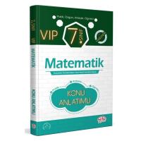 Editör Yayınları 7. Sınıf Vıp Matematik Konu Anlatımlı