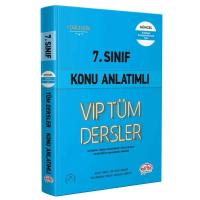 Editör Yayınları 7. Sınıf Vıp Tüm Dersler Konu Anlatımlı Mavi Kitap