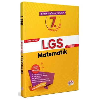 Editör Yayınları 7. Sınıflar Için Lgs Matematik