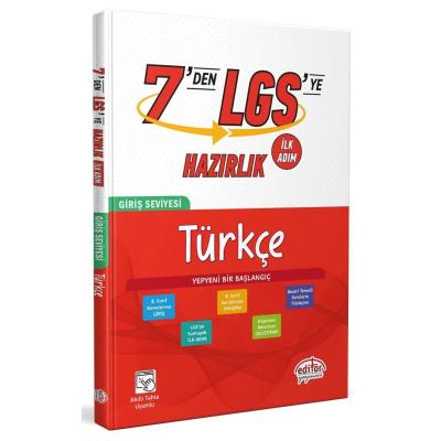 Editör Yayınları 7'Den Lgs'Ye Hazırlık Türkçe