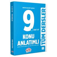 Editör Yayınları 9. Sınıf 2025 VIP Tüm Dersler Konu Anlatımlı
