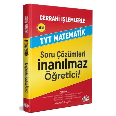 Editör Yayınları Cerrahi İşlemlerle Tyt Matematik