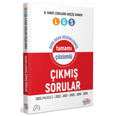 Editör Yayınları Lgs 8. Sınıf Çıkmış Sorular Ve Çözümleri