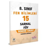 Editör Yayınları Lgs 8. Sınıf Fen Bilimleri 15 Sarmal Föy Deneme Sınavı