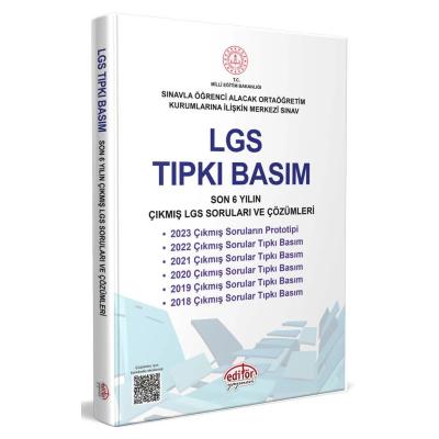 Editör Yayınları Lgs 8. Sınıf Tıpkı Basım Çıkmış Sorular Ve Çözümleri