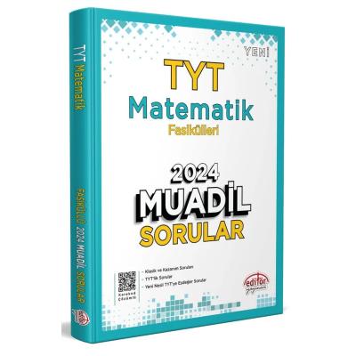Editör Yayınları 2025 TYT Matematik Fasikülleri Muadil Sorular