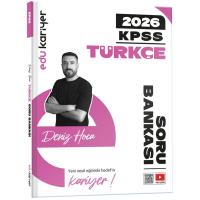 Edu Kariyer Deniz Hoca 2026 KPSS Türkçe Video Çözümlü Soru Bankası