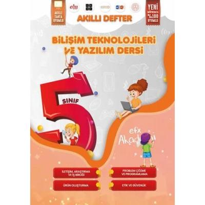 EFX Akademi 5. Sınıf Bilişim Teknolojileri ve Yazılım Dersi Akıllı Defter