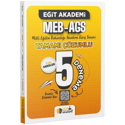Eğit Akademi MEB-AGS Tamamı Çözümlü 5 Deneme
