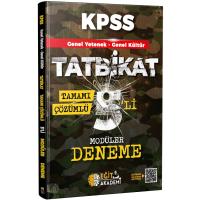 Eğit Akademi KPSS Genel Yetenek Genel Kültür Tatbikat Tamamı Çözümlü 5 Modüler Deneme