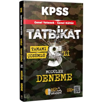 Eğit Akademi KPSS Genel Yetenek Genel Kültür Tatbikat Tamamı Çözümlü 5 Modüler Deneme