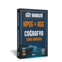 Eğit Akademi ATAMA Serisi KPSS AGS Coğrafya Soru Bankası