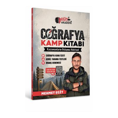 Eğit Akademi Mehmet Eğit 2026 MEB AGS KPSS Coğrafya Kamp Kitabı 