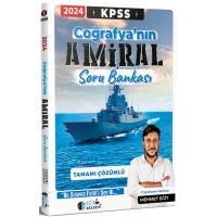 Eğit Akademi Mehmet Eğit MEB-AGS KPSS Coğrafya Amiral Soru Bankası Tamamı Çözümlü