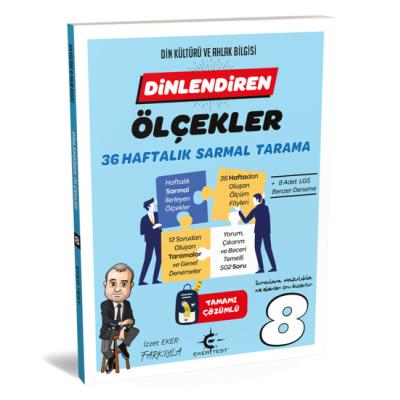 Eker Test LGS 8. Sınıf Dinlendiren Ölçeklerle 36 Hafta Sarmal Tarama