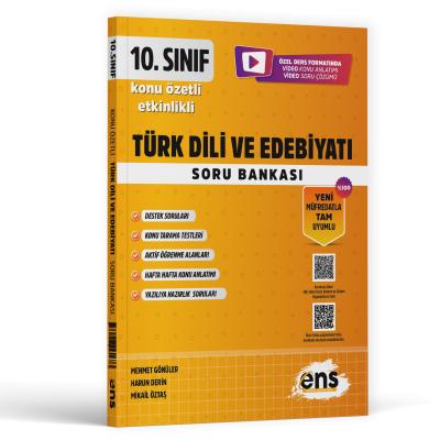 ENS Yayıncılık 10. Sınıf Türk Dili ve Edebiyatı Etkinlikli Soru Bankası