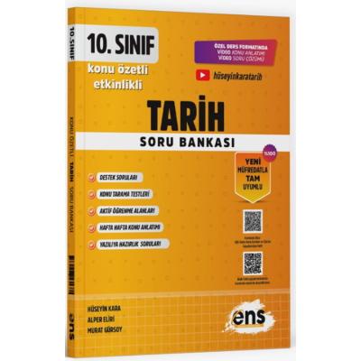 ENS Yayıncılık 10. Sınıf Tarih Etkinlikli Soru Bankası