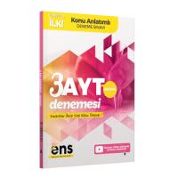 Ens Yayıncılık Ayt Sayısal Konu Anlatımlı 3 Deneme
