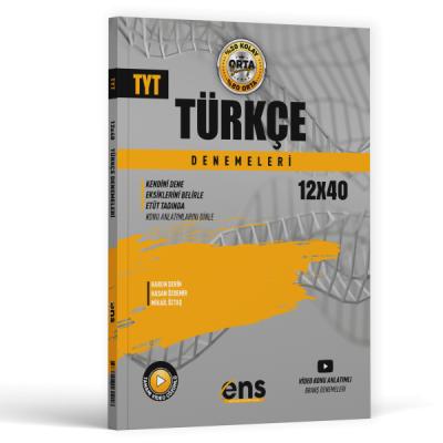 Ens Yayıncılık Tyt Türkçe 12 Deneme