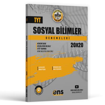 Ens Yayıncılık Tyt Sosyal Bilimler 20*20 Deneme