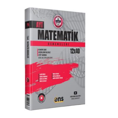 Ens Yayınları Ayt Matematik 12 X 40 Denemeleri