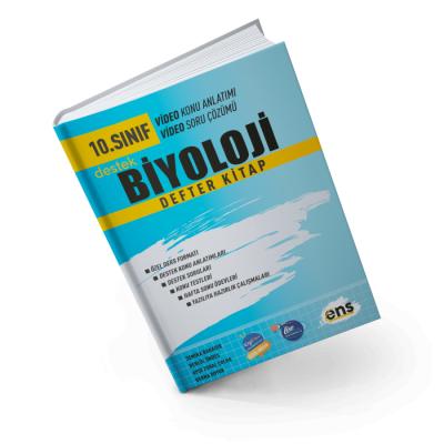 Ens Yayıncılık 10. Sınıf Biyoloji Defter Kitap