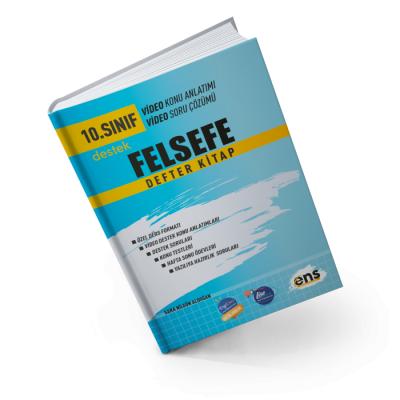 Ens Yayıncılık 10. Sınıf Felsefe Defter Kitap