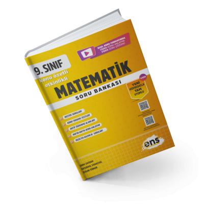 Ens Yayıncılık 9. Sınıf 2025 Matematik Etkinlikli Soru Bankası