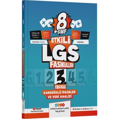 Etkili Matematik Yayınları LGS 8. Sınıf Etkili  Fasikül Köklü İfadeler 3