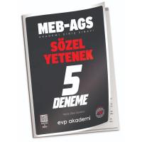 EVP Akademi MEB-AGS Sözel Yetenek 5 Deneme Çözümlü