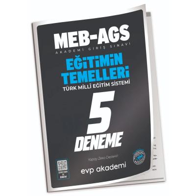 EVP Akademi MEB-AGS Eğitimin Temelleri 5 Deneme Çözümlü