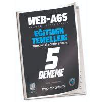 EVP Akademi MEB-AGS Eğitimin Temelleri 5 Deneme Çözümlü