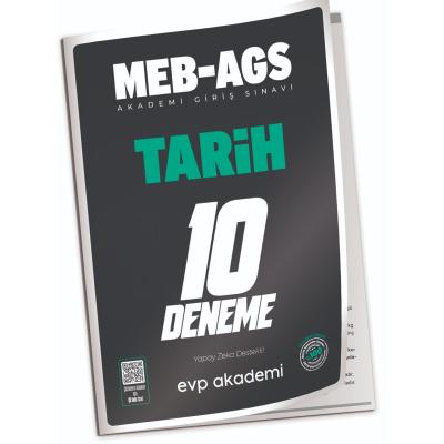 EVP Akademi MEB-AGS Tarih 10 Deneme Çözümlü