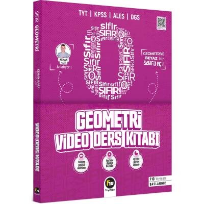 F10 Yayınları Kenan Kara Ile Sıfırdan Geometri Video Ders Kitabı 