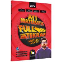 F10 Yayınları 2024 Mert Hoca AYT Matematik Full Tekrar Video Ders Kitabı 
