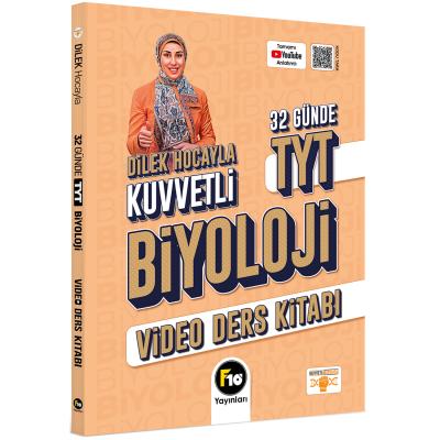 F10 Yayınları Dilek Hocayla 32 Günde TYT Biyoloji Video Ders Kitabı