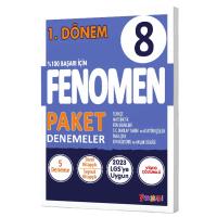 Fenomen Okul Yayınları LGS 8. Sınıf Tüm Dersler 1.Dönem Paket Deneme