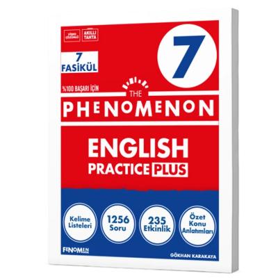 Fenomen Okul Yayınları 7. Sınıf Fenomen 7 The Phenomenon English Practice Plus