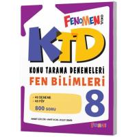 Fenomen Okul Yayınları LGS 8. Sınıf Fen Bilimleri Konu Tarama Denemeleri