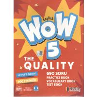 Fenomen Okul Yayınları 5 The Quality + Practice Book + Vocabulary Book + Test Book