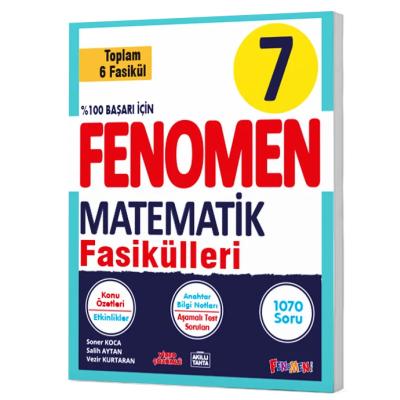 Fenomen Okul Yayınları 7. Sınıf Matematik Fasikül Seti