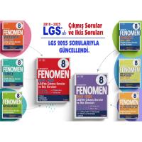 Fenomen Okul Yayınları LGS 8. Sınıf Çıkmış Sorular Ve İkiz Sorular Seti (6 Kitap) (2018-2025)